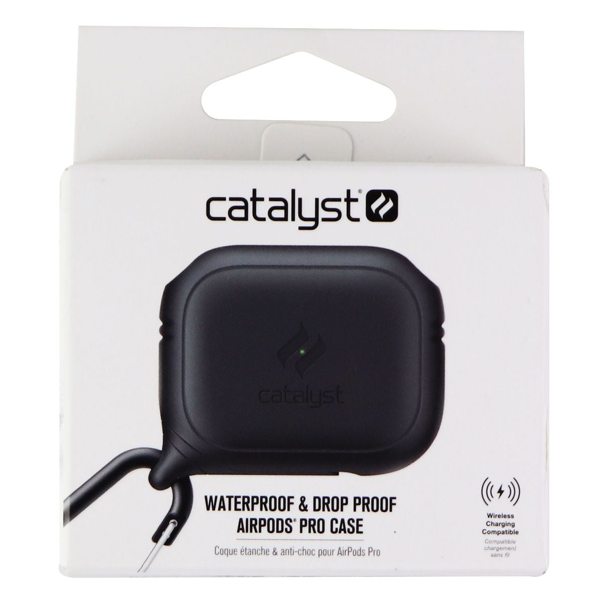 Catalyst Waterproof Case for AirPods Pro - Stealth Black iPod, Audio Player Accessories - Cases, Covers & Skins Catalyst - Simple Cell Bulk Wholesale Pricing - USA Seller