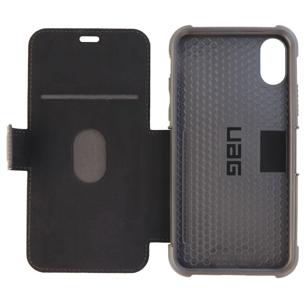 Urban Armor Gear Metropolis Series Rugged Folio Case Apple iPhone Xs/X - Black Cell Phone - Cases, Covers & Skins Urban Armor Gear - Simple Cell Bulk Wholesale Pricing - USA Seller
