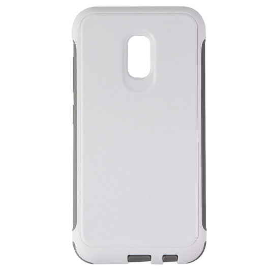 Verizon Rugged Series Dual Layer Case for ASUS ZenFone V Live - White / Gray Cell Phone - Cases, Covers & Skins Verizon    - Simple Cell Bulk Wholesale Pricing - USA Seller