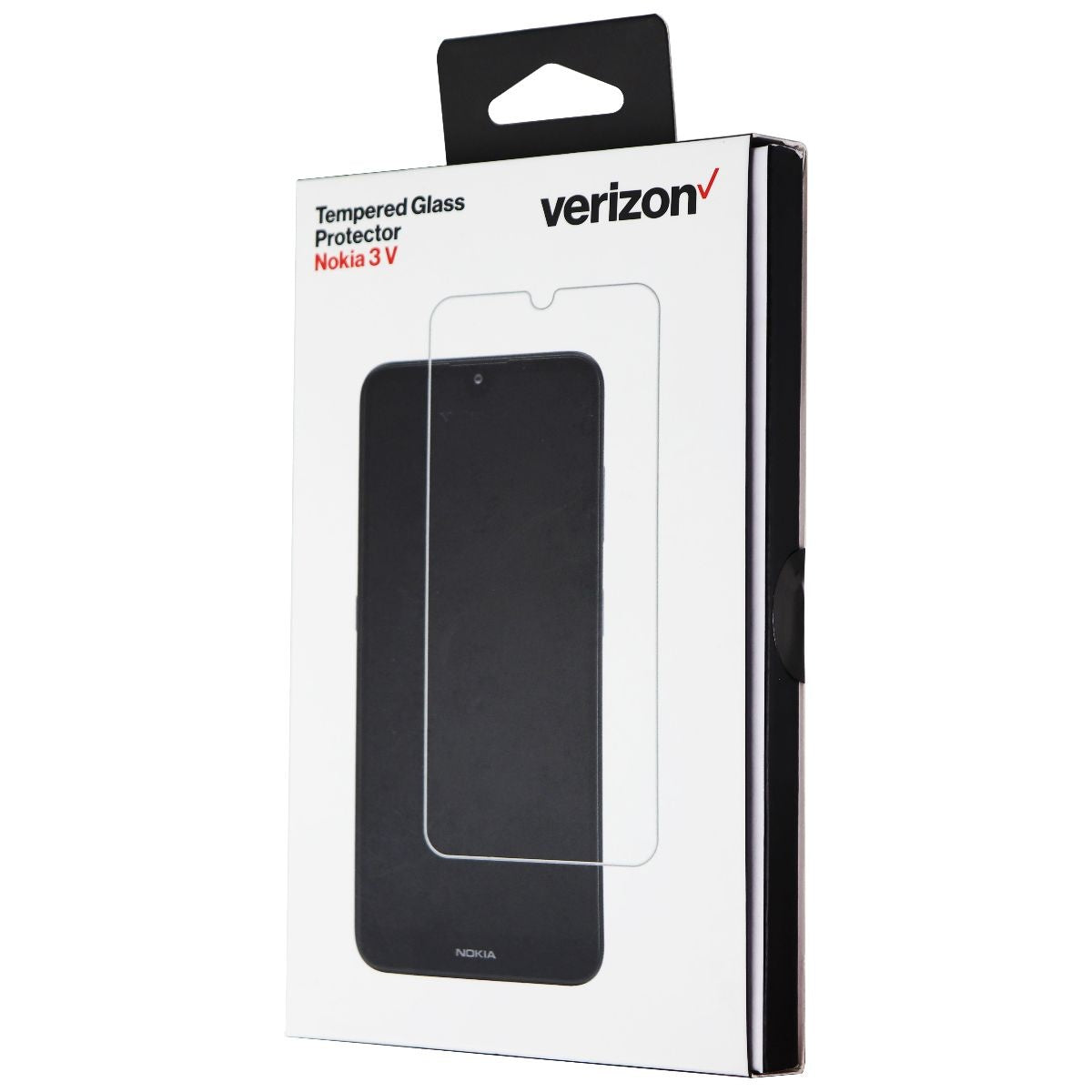 Verizon Tempered Glass Screen Display Protector for Nokia 3 V - Clear Cell Phone - Screen Protectors Verizon - Simple Cell Bulk Wholesale Pricing - USA Seller