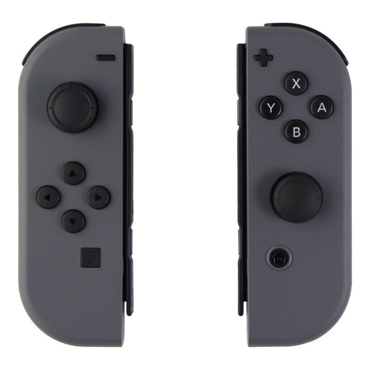 Nintendo Switch Left and Right OEM Joy-Con Controllers (L/R) with Strap - Gray Gaming/Console - Controllers & Attachments Nintendo - Simple Cell Bulk Wholesale Pricing - USA Seller