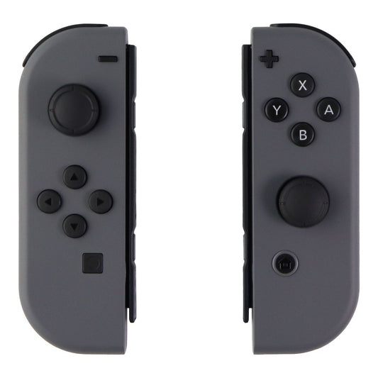 Nintendo Switch Left and Right OEM Joy-Con Controllers (L/R) with Strap - Gray
