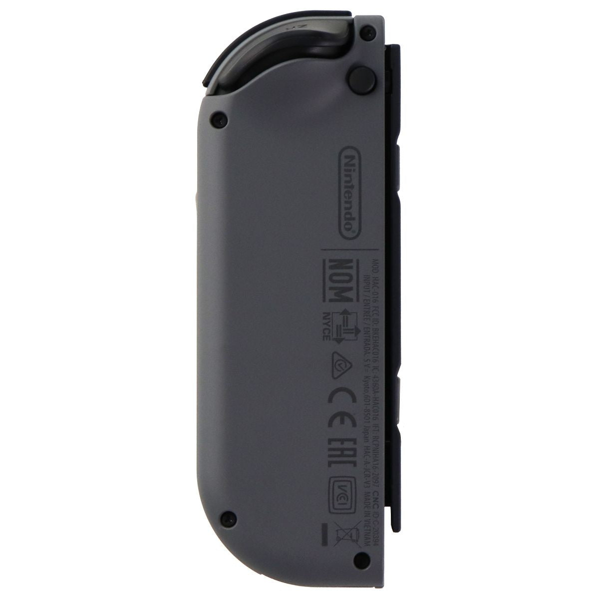 Nintendo Switch Left and Right OEM Joy-Con Controllers (L/R) with Strap - Gray Gaming/Console - Controllers & Attachments Nintendo - Simple Cell Bulk Wholesale Pricing - USA Seller