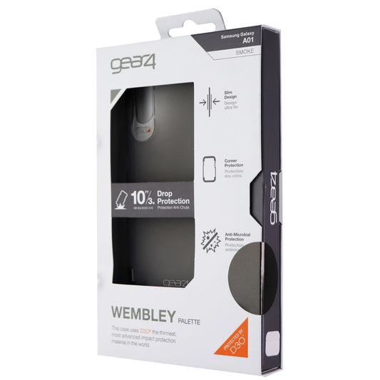 ZAGG Wembley Palette Series Gel Case for Samsung Galaxy A01 - Smoke Black Cell Phone - Cases, Covers & Skins Zagg    - Simple Cell Bulk Wholesale Pricing - USA Seller