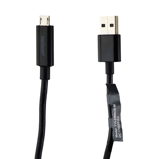 Verizon 6-ft Charging Cable With Built-in LED Light for Micro-USB Devices -Black Cell Phone - Cables & Adapters Verizon    - Simple Cell Bulk Wholesale Pricing - USA Seller