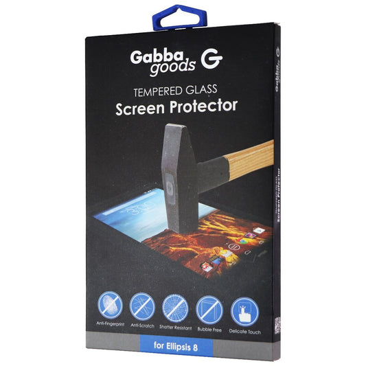 Gabba Goods Tempered Glass Screen Protector for Verizon Ellipsis 8 - Clear Cell Phone - Screen Protectors GabbaGoods    - Simple Cell Bulk Wholesale Pricing - USA Seller