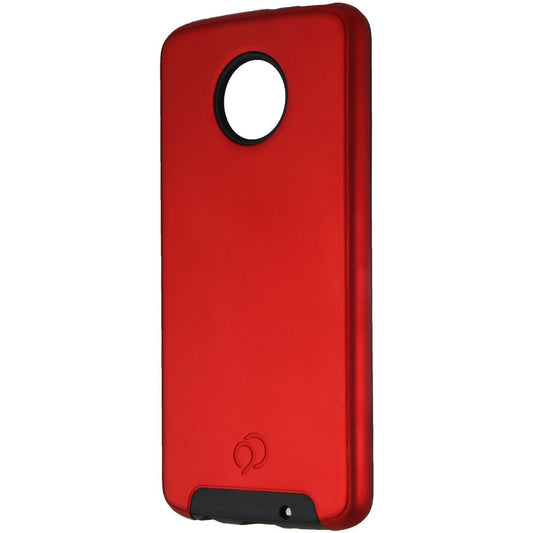Nimbus9 Cirrus 2 Series Case for Motorola Moto Z4 - Crimson Red/Black Cell Phone - Cases, Covers & Skins Nimbus9 - Simple Cell Bulk Wholesale Pricing - USA Seller