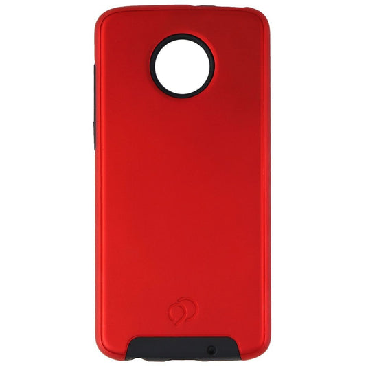 Nimbus9 Cirrus 2 Series Case for Motorola Moto Z4 - Crimson Red/Black Cell Phone - Cases, Covers & Skins Nimbus9 - Simple Cell Bulk Wholesale Pricing - USA Seller