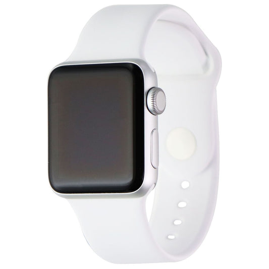 Apple Watch Series 3 (A1858) 38mm (GPS) Silver Aluminum Case / White Sport Band
