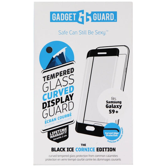 Gadget Guard Black Ice Cornice Edition Tempered Glass for Samsung Galaxy (S9+) Cell Phone - Screen Protectors Gadget Guard    - Simple Cell Bulk Wholesale Pricing - USA Seller