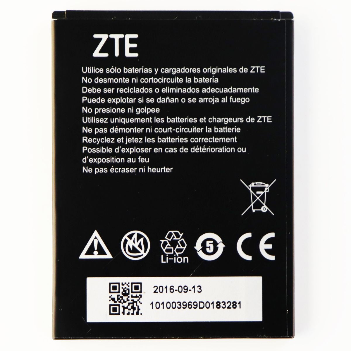 ZTE Li-ion OEM Rechargeable 2800mAh Battery (Li3928T44P4h735350) 3.85V Cell Phone - Batteries ZTE - Simple Cell Bulk Wholesale Pricing - USA Seller