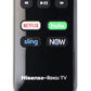 Hisense OEM Remote Control (Netflix/Hulu/Sling/Now) - Black (HU-RCRUS-20) TV, Video & Audio Accessories - Remote Controls Hisense - Simple Cell Bulk Wholesale Pricing - USA Seller