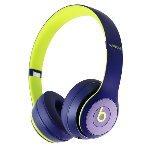 Beats Solo3 Wireless On-Ear Headphones - Beats Pop Collection - Indigo Portable Audio - Headphones Beats by Dr. Dre - Simple Cell Bulk Wholesale Pricing - USA Seller