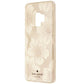 Kate Spade Hybrid Hardshell Case for Galaxy S9 - Clear/White Jewel Flower Cell Phone - Cases, Covers & Skins Kate Spade    - Simple Cell Bulk Wholesale Pricing - USA Seller