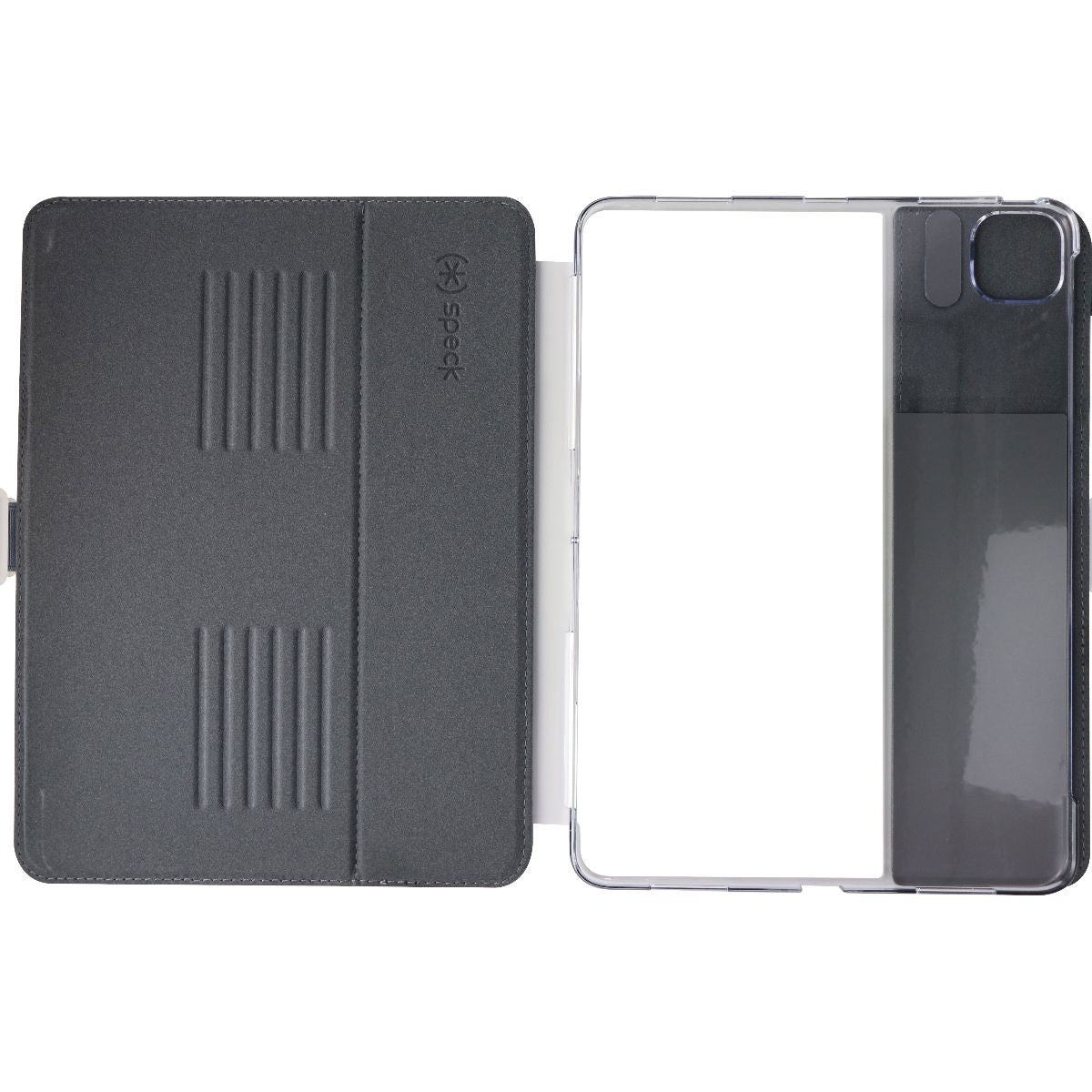 Speck Balance Folio Clear Case for iPad Pro 11 (2nd &1st Gen) - Gunmetal Gray iPad/Tablet Accessories - Cases, Covers, Keyboard Folios Speck - Simple Cell Bulk Wholesale Pricing - USA Seller