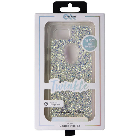 Case-Mate Twinkle Series Case for Google Pixel 3a - Stardust (Clear/Iridescent) Cell Phone - Cases, Covers & Skins Case-Mate - Simple Cell Bulk Wholesale Pricing - USA Seller