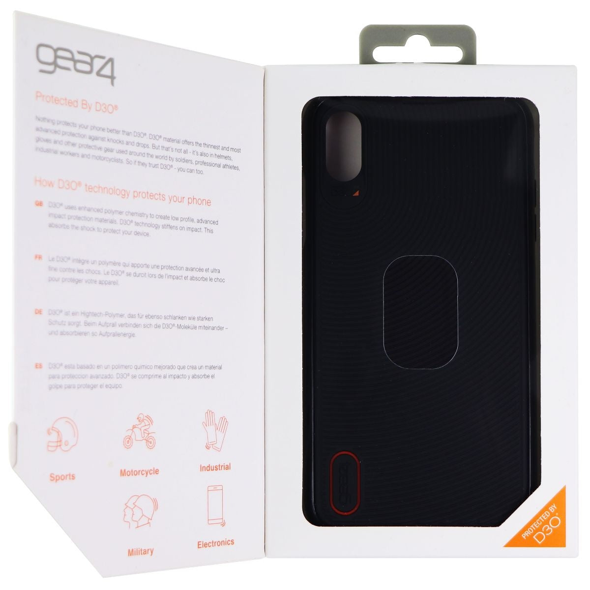 ZAGG Battersea Series Case for Apple iPhone XS Max - Black/Red Cell Phone - Cases, Covers & Skins Zagg    - Simple Cell Bulk Wholesale Pricing - USA Seller