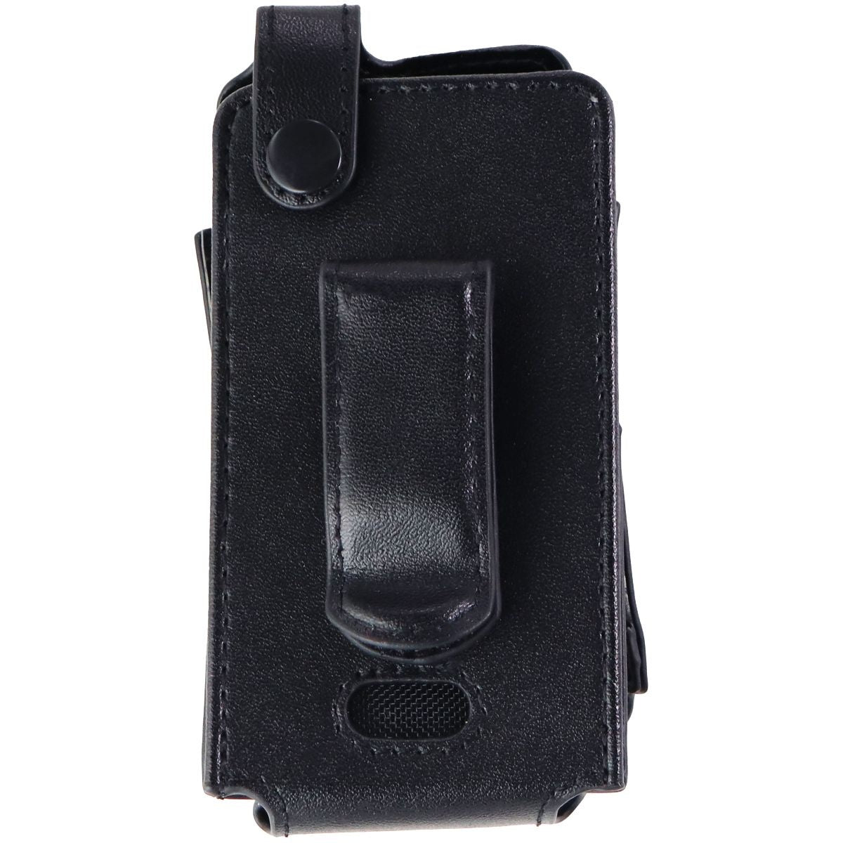 Fitted Case for ANS F30 Flip Phone - Black Leather Cell Phone - Cases, Covers & Skins Unbranded - Simple Cell Bulk Wholesale Pricing - USA Seller