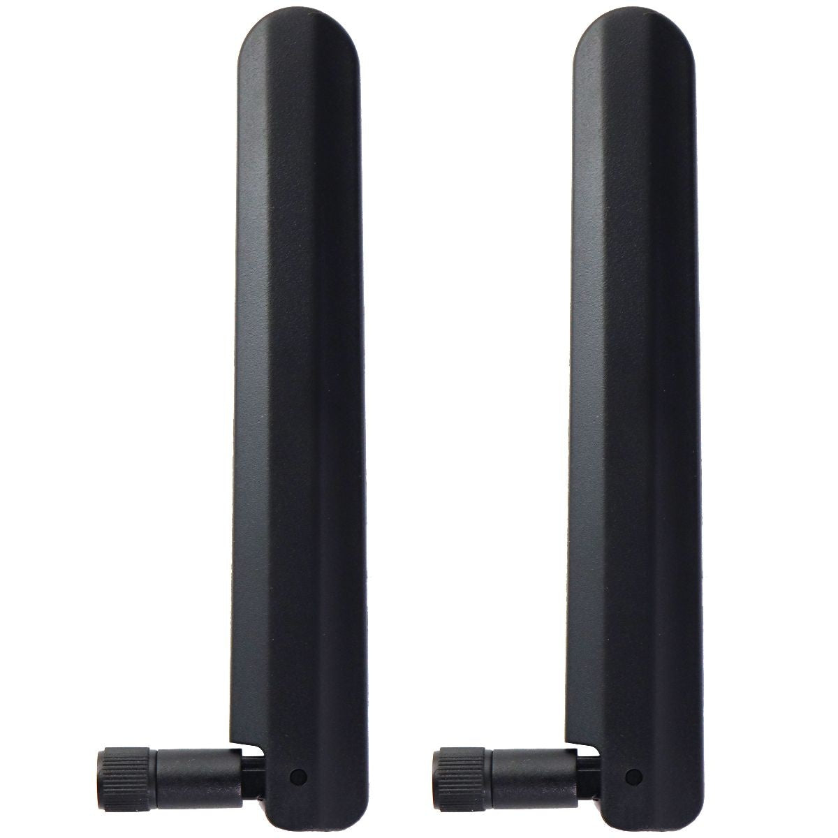 Adjustable 5-inch Router Antenna - Black (Pack of 2) Networking - Boosters, Extenders & Antennas Unbranded - Simple Cell Bulk Wholesale Pricing - USA Seller
