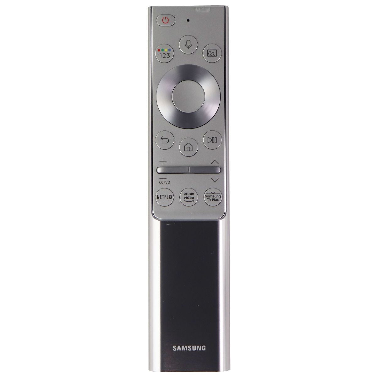 Samsung Metal Remote Control (BN59-01327A / RMCRMT1CP1) for Smart TVs - Silver