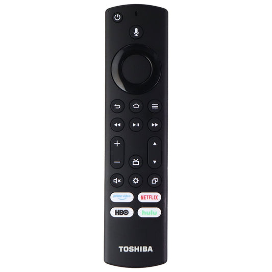 Toshiba Remote Control (CT-RC1US-21) with PrimeVideo/Netflix/HBO/Hulu - Black