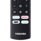 Toshiba Remote Control (CT-RC1US-21) with PrimeVideo/Netflix/HBO/Hulu - Black TV, Video & Audio Accessories - Remote Controls Toshiba - Simple Cell Bulk Wholesale Pricing - USA Seller