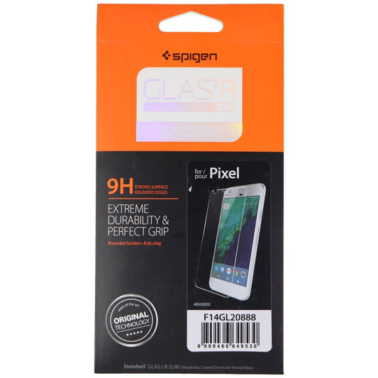 Spigen (GLAS.t R Slim HD) Screen Protector for Google Pixel (1st Gen) - Clear Cell Phone - Screen Protectors Spigen    - Simple Cell Bulk Wholesale Pricing - USA Seller