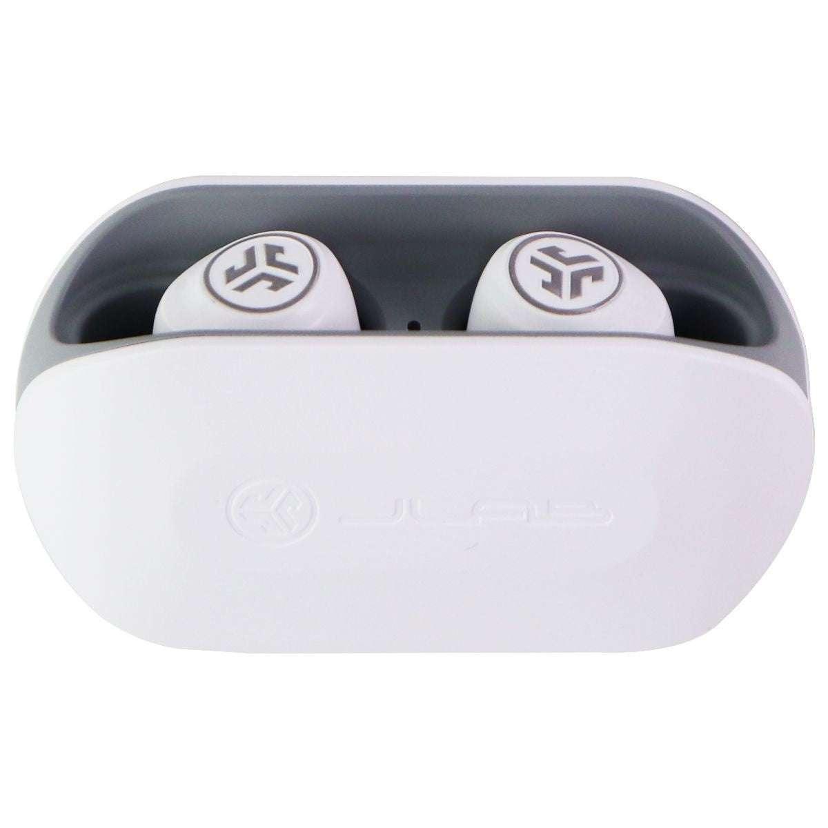 JLab Go Air True Wireless Bluetooth Earbuds + Charging Case - White Portable Audio - Headphones JLAB    - Simple Cell Bulk Wholesale Pricing - USA Seller