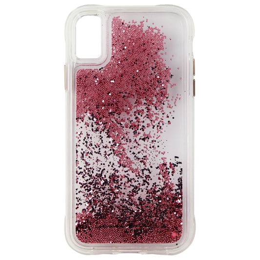 Case-Mate Waterfall Series Liquid Glitter Case for Apple iPhone XR - Rose Gold Cell Phone - Cases, Covers & Skins Case-Mate    - Simple Cell Bulk Wholesale Pricing - USA Seller
