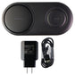 Samsung Duo 12W Qi Certified Fast Charge Wireless Charging Pad - Black EP-P5200 Cell Phone - Chargers & Cradles Samsung - Simple Cell Bulk Wholesale Pricing - USA Seller