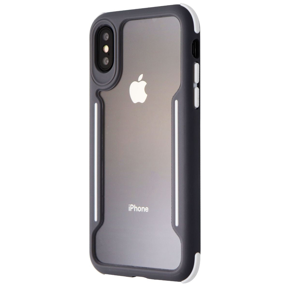 Verizon Slim Guard Series Case for Apple iPhone XS and X - Clear/Gray/White Cell Phone - Cases, Covers & Skins Verizon - Simple Cell Bulk Wholesale Pricing - USA Seller