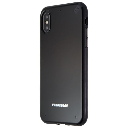 PureGear Slim Shell Series Protective Case Cover for Apple iPhone X - Black Cell Phone - Cases, Covers & Skins PureGear    - Simple Cell Bulk Wholesale Pricing - USA Seller