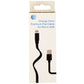 AT&T Flat Charge and Sync Universal Micro-USB to USB 4 Ft Cable - Black Cell Phone - Cables & Adapters AT&T - Simple Cell Bulk Wholesale Pricing - USA Seller