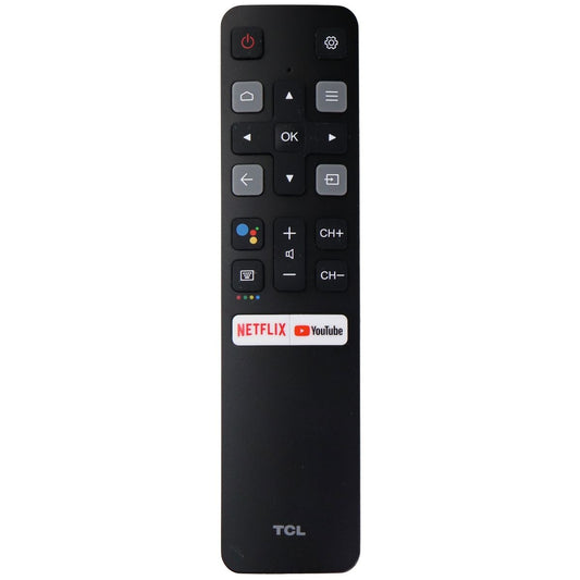 TCL Remote Control (RC802V FNR1) with Netflix and YouTube Keys - Black TV, Video & Audio Accessories - Remote Controls TCL    - Simple Cell Bulk Wholesale Pricing - USA Seller