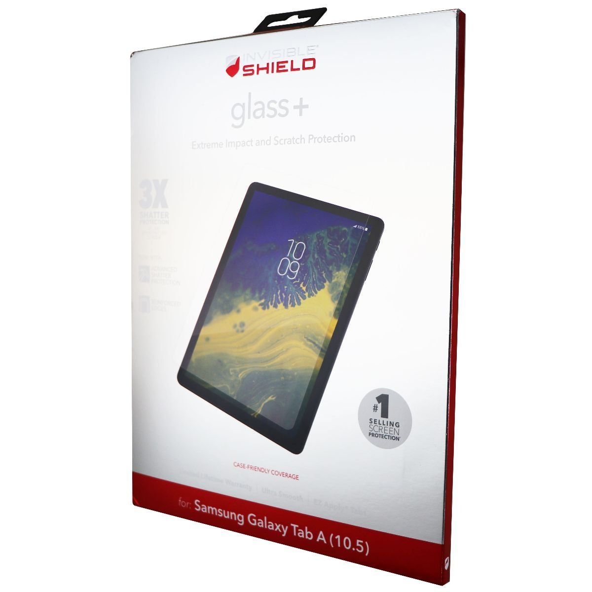 ZAGG Invisible Shield (Glass+) Tempered Glass for Samsung Galaxy Tab A ...