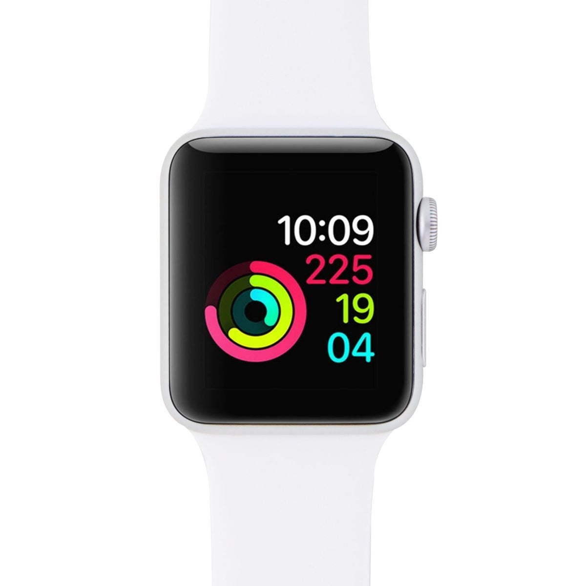 Apple Watch Series 3 (42mm) - A1861 Silver Case & White Sport Band GPS + LTE Smart Watches Apple    - Simple Cell Bulk Wholesale Pricing - USA Seller