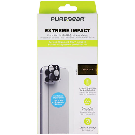 PureGear Extreme Impact Back Panel & Camera Protector for Apple iPhone 11 Pro Cell Phone - Screen Protectors PureGear    - Simple Cell Bulk Wholesale Pricing - USA Seller