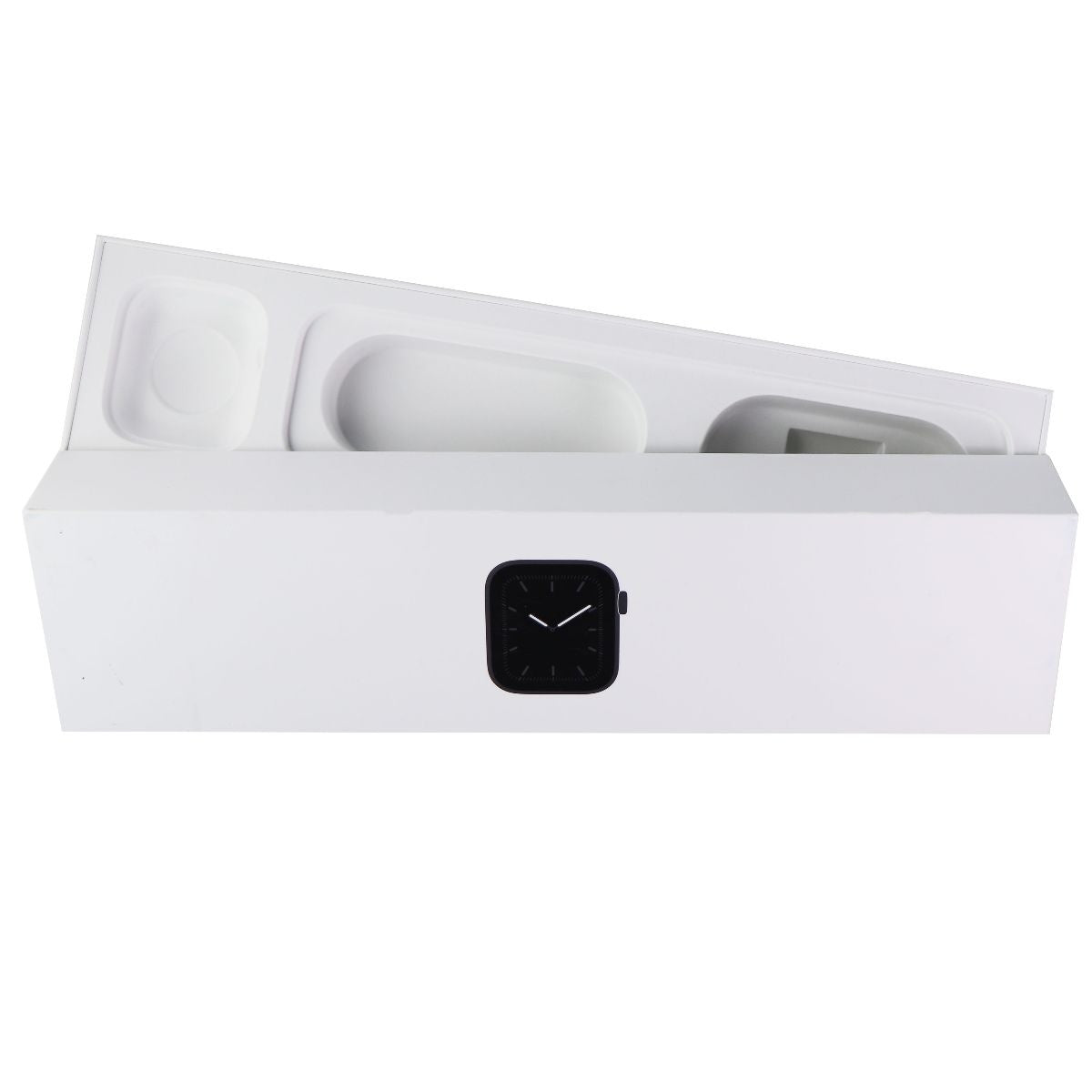 RETAIL BOX - Apple Watch S5 (44mm) A2095 SpaceGray AL/Black Sp Band - NO DEVICE Smart Watch Accessories - Other Smart Watch Accessories Apple - Simple Cell Bulk Wholesale Pricing - USA Seller