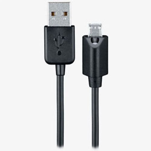 Verizon 3-Foot Micro-USB to USB Charge/Sync Cable with Built-in LED - Black Cell Phone - Cables & Adapters Verizon - Simple Cell Bulk Wholesale Pricing - USA Seller