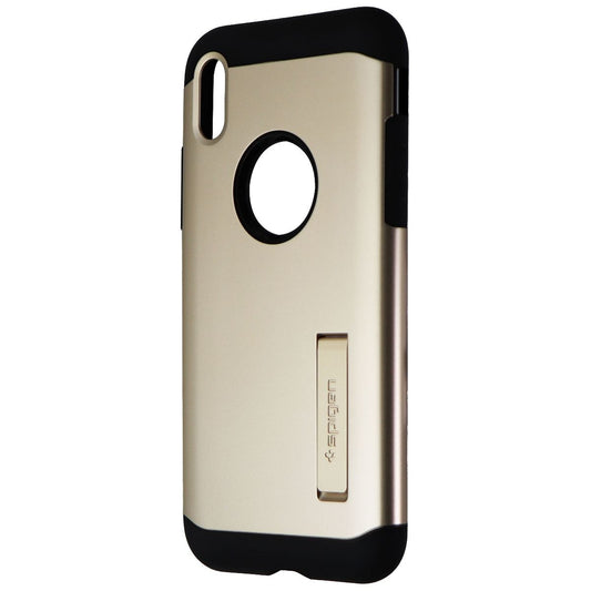 Spigen Slim Armor Drop Protection Case for Apple iPhone Xs/X - Champagne Gold Cell Phone - Cases, Covers & Skins Spigen - Simple Cell Bulk Wholesale Pricing - USA Seller