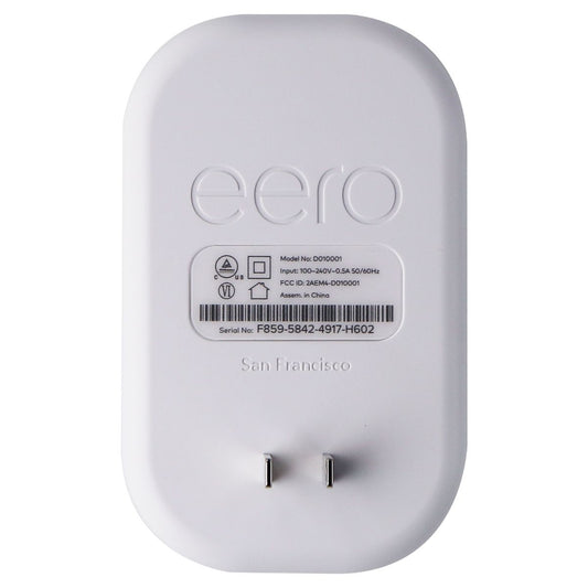 eero Beacon AC Wi-Fi Network Extender (D010101) - Single Add-On - White Networking - Boosters, Extenders & Antennas eero - Simple Cell Bulk Wholesale Pricing - USA Seller