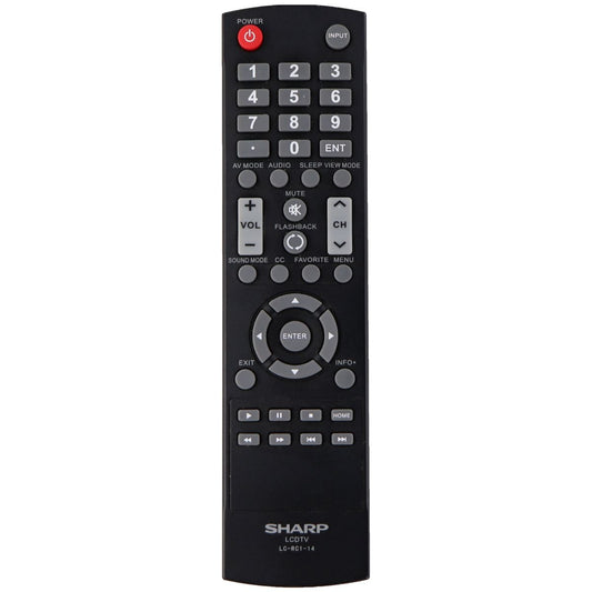 Sharp Remote Control (LC-RC1-14) for Select Hisense and Sharp TVs - Black TV, Video & Audio Accessories - Remote Controls SHARP - Simple Cell Bulk Wholesale Pricing - USA Seller