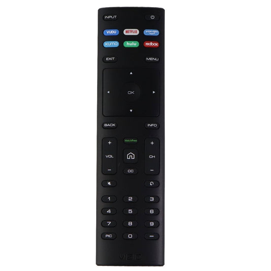 Vizio Remote Control (XRT136) w/ Xumo/Hulu/Redbox Hotkeys for Vizio TVs - Black TV, Video & Audio Accessories - Remote Controls Vizio - Simple Cell Bulk Wholesale Pricing - USA Seller