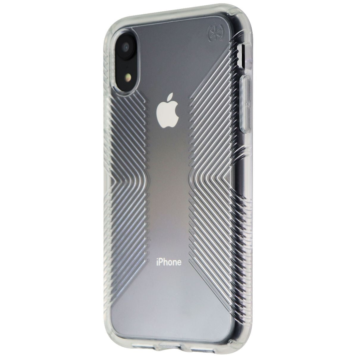 Speck Presidio Perfect-Clear with Grips Hard Phone Case for iPhone XR - Clear Cell Phone - Cases, Covers & Skins Speck - Simple Cell Bulk Wholesale Pricing - USA Seller