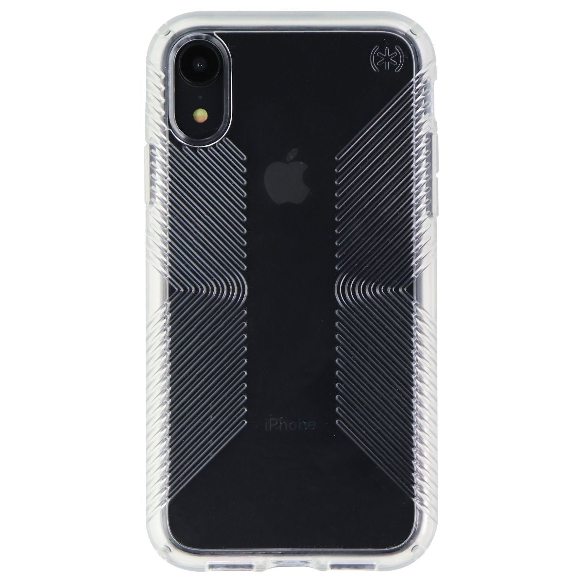 Speck Presidio Perfect-Clear with Grips Hard Phone Case for iPhone XR - Clear Cell Phone - Cases, Covers & Skins Speck - Simple Cell Bulk Wholesale Pricing - USA Seller
