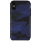 Jack Spade Co-mold Inlay Case for iPhone Xs/X - Shadow Camo Blue Leather Cell Phone - Cases, Covers & Skins Jack Spade - Simple Cell Bulk Wholesale Pricing - USA Seller