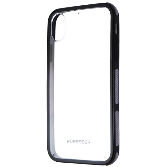 PureGear DualTek Clear Case for Apple iPhone XR - Clear/Black/Gray Cell Phone - Cases, Covers & Skins PureGear - Simple Cell Bulk Wholesale Pricing - USA Seller