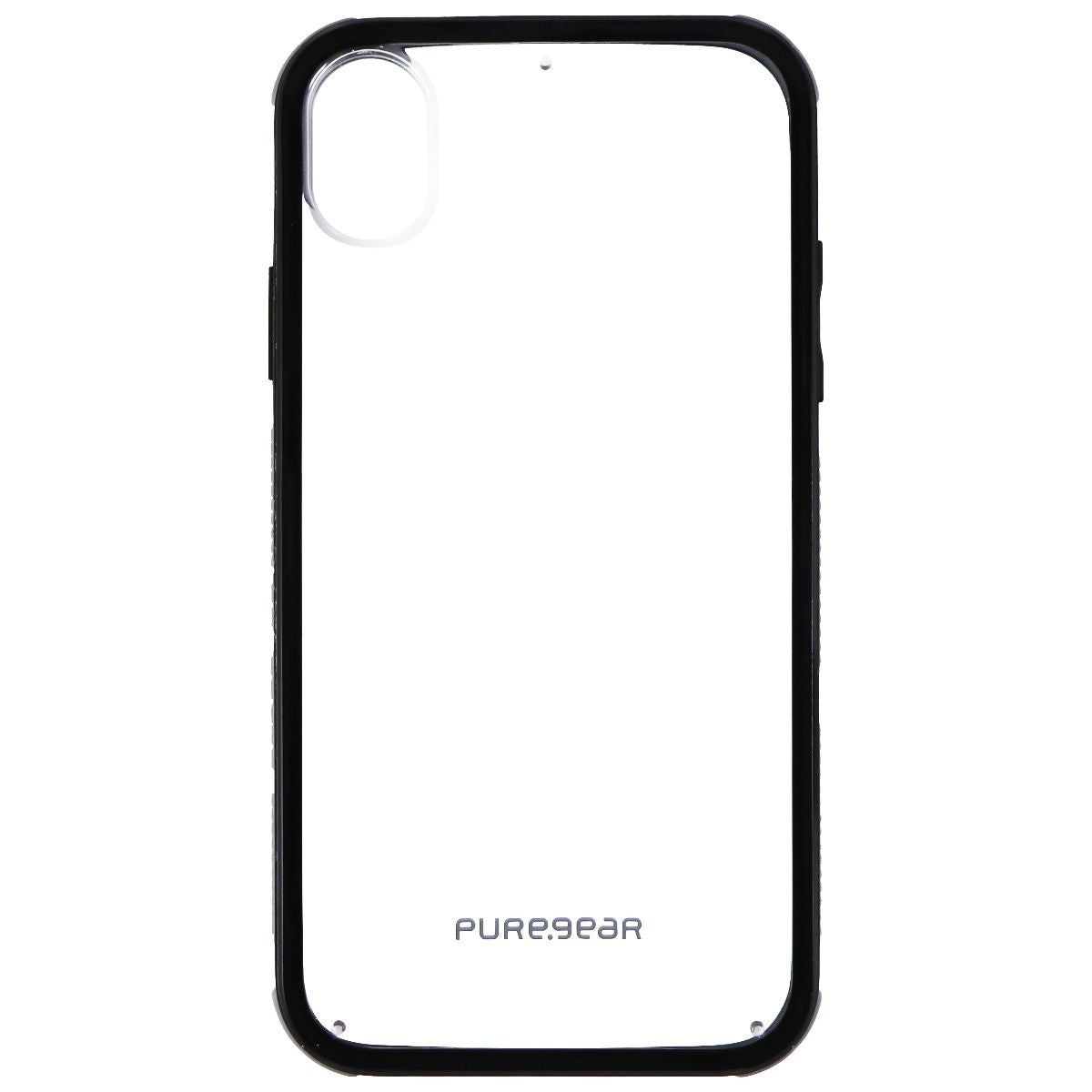 PureGear DualTek Clear Case for Apple iPhone XR - Clear/Black/Gray Cell Phone - Cases, Covers & Skins PureGear - Simple Cell Bulk Wholesale Pricing - USA Seller