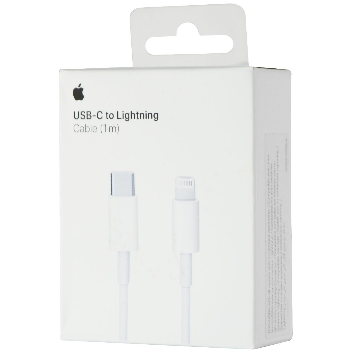 Apple 3.3-Foot (1m) USB-C to Lightning 8-Pin Cable - White (A1703) Cell Phone - Cables & Adapters Apple - Simple Cell Bulk Wholesale Pricing - USA Seller