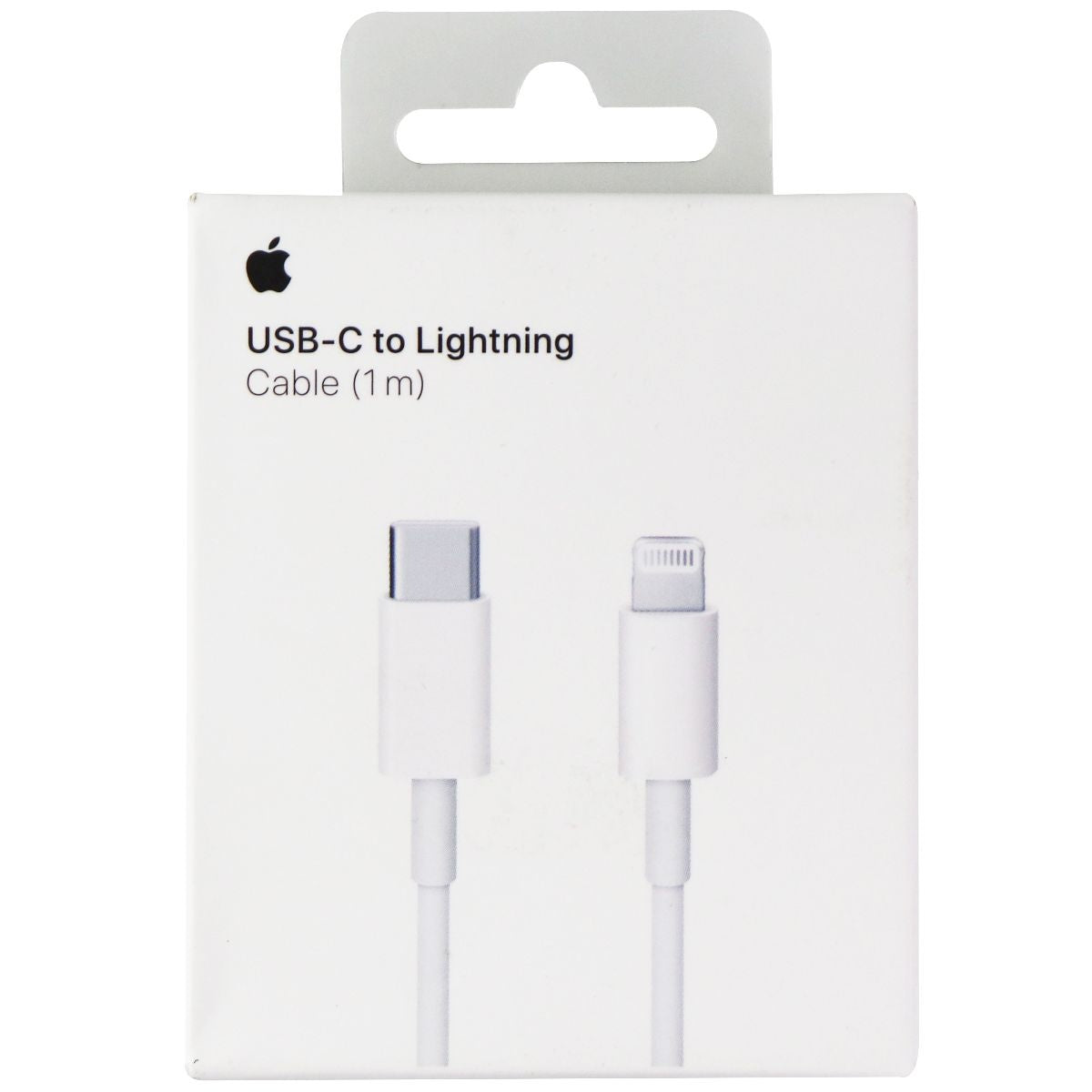 Apple 3.3-Foot (1m) USB-C to Lightning 8-Pin Cable - White (A1703) Cell Phone - Cables & Adapters Apple - Simple Cell Bulk Wholesale Pricing - USA Seller